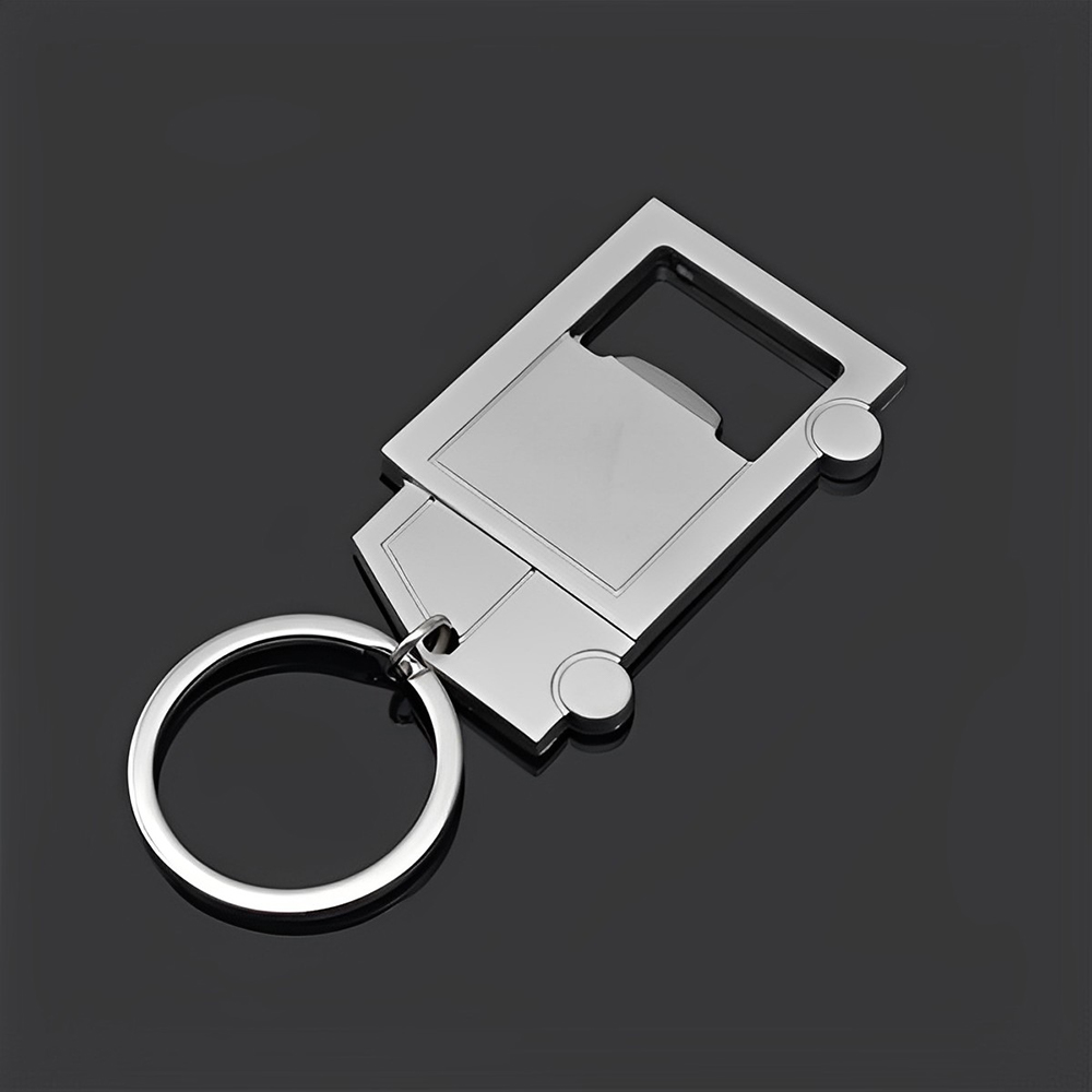Truck Shaped Keychain Sliver