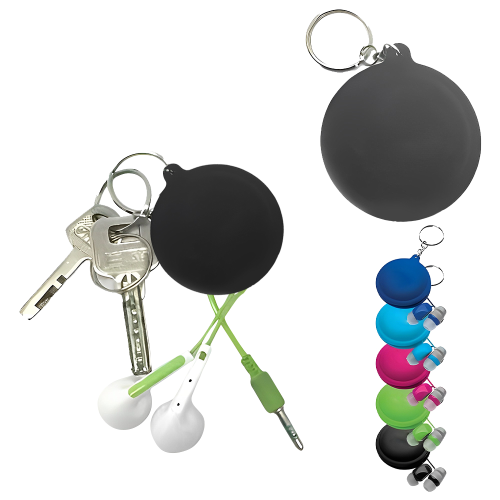 Macaroon Cord Winder with Keychain Group