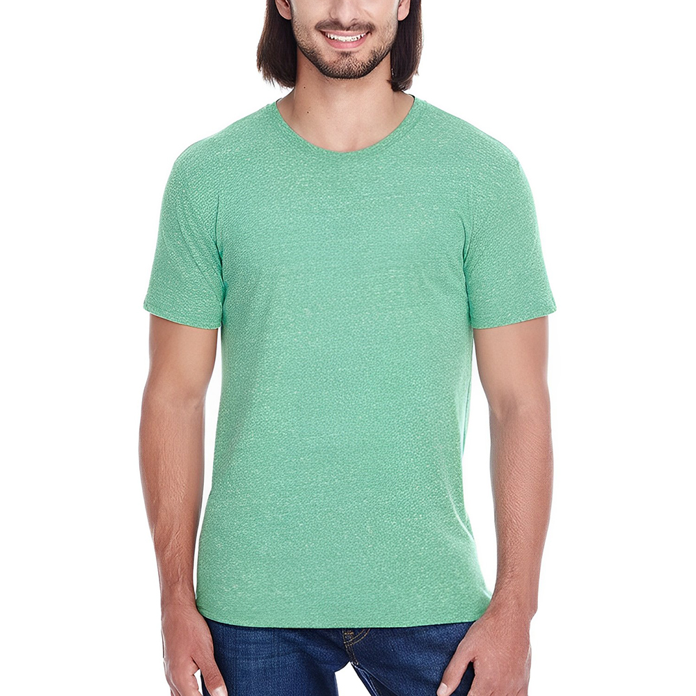 Custom Threadfast Apparel Unisex Triblend T-Shirt Green