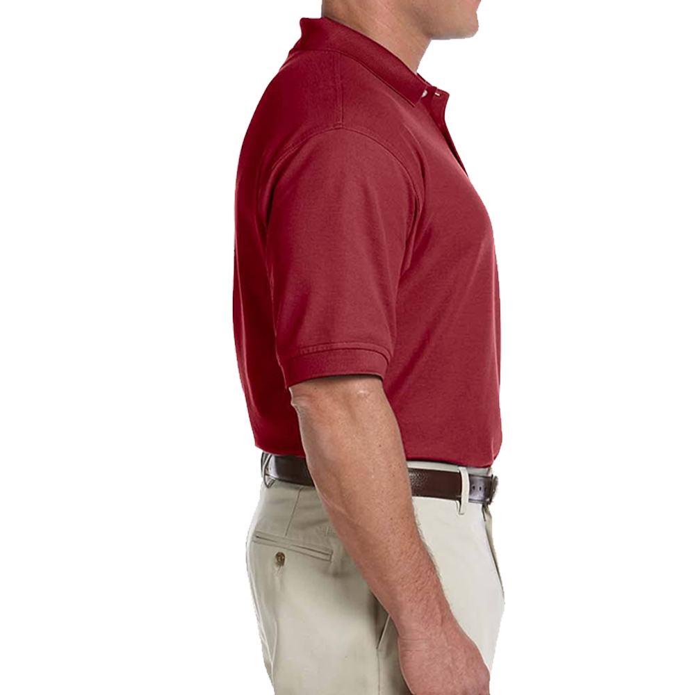 Men's Short-Sleeve Polo Shirt-Side
