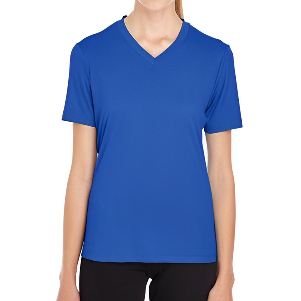Team 365 Ladies' Zone Performance V-Neck T-Shirt Royal Blue