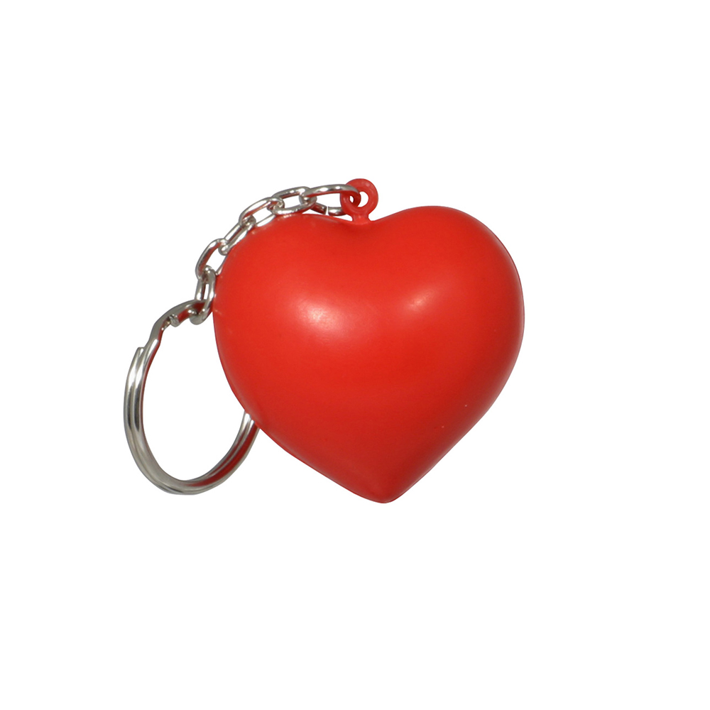 Valentine Heart Stress Reliever Key Chain