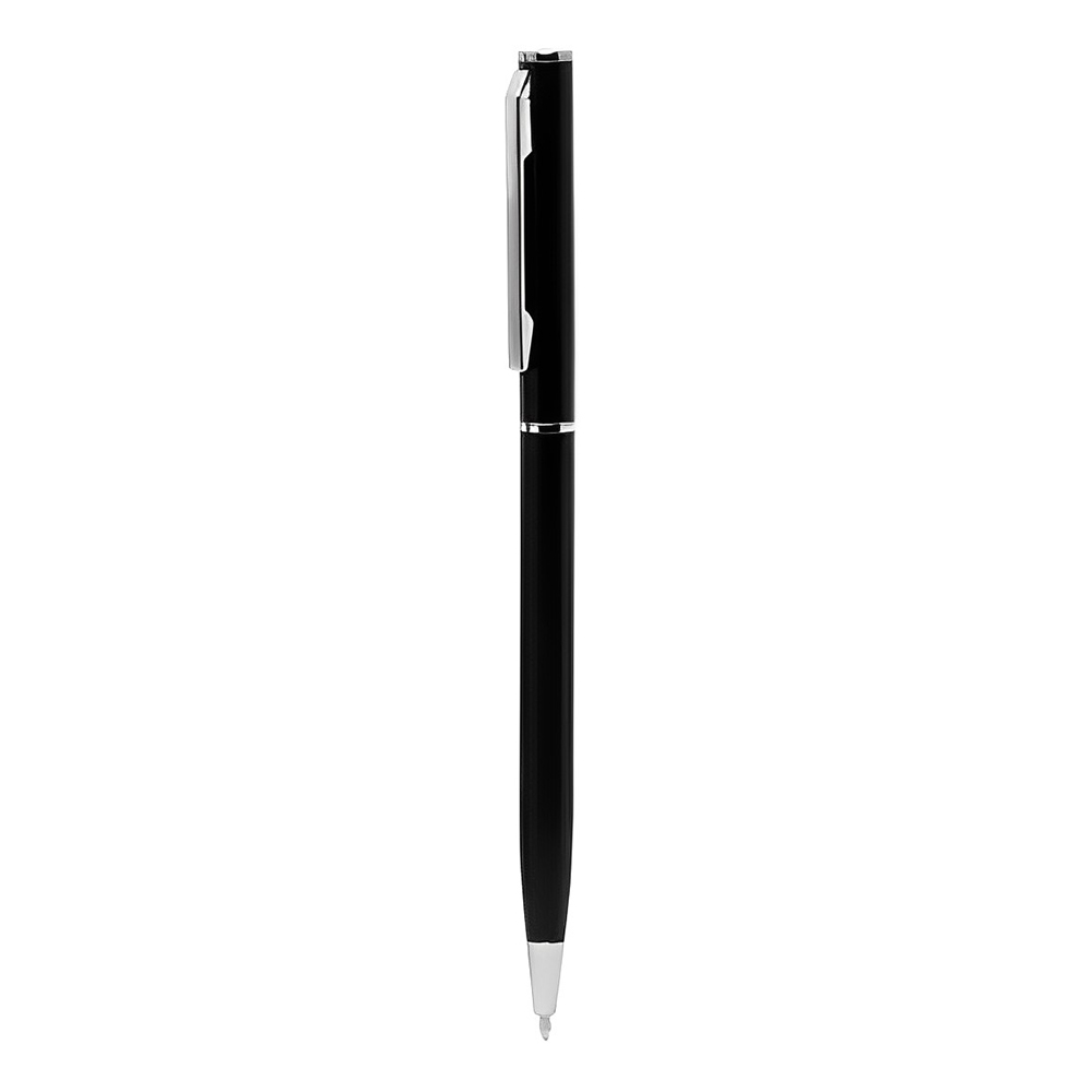 Black Skinny Metal Ballpoint Pen