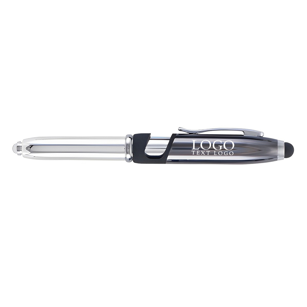 Gray Vivano Tech 4-in-1 Pen With Logo