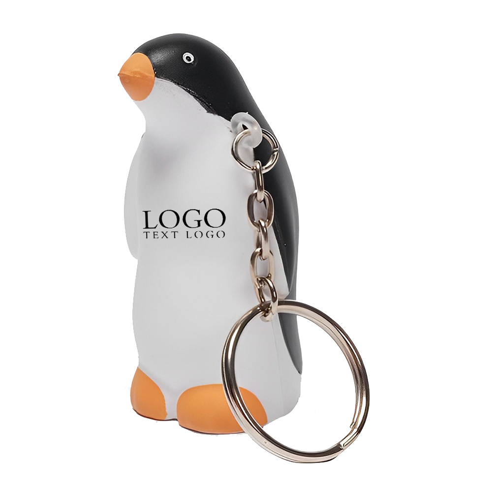 Penguin Stress Reliever Key Chain Unique