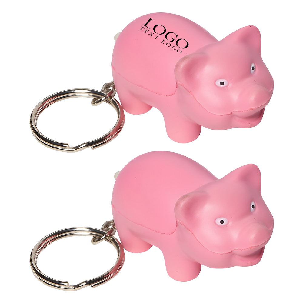 Pig Stress Reliever Key Chain Best-selling