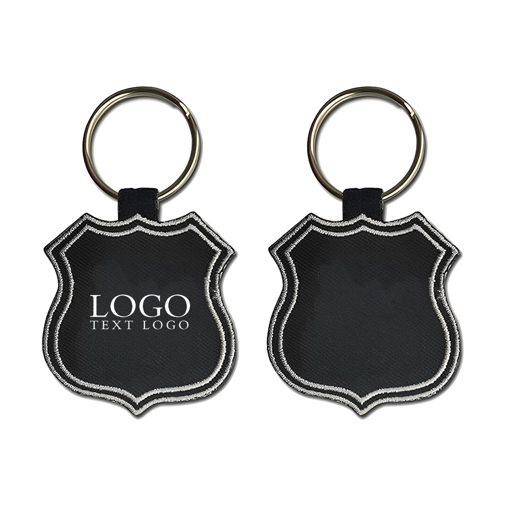 Custom Embroidery Patch Keychain Advertising