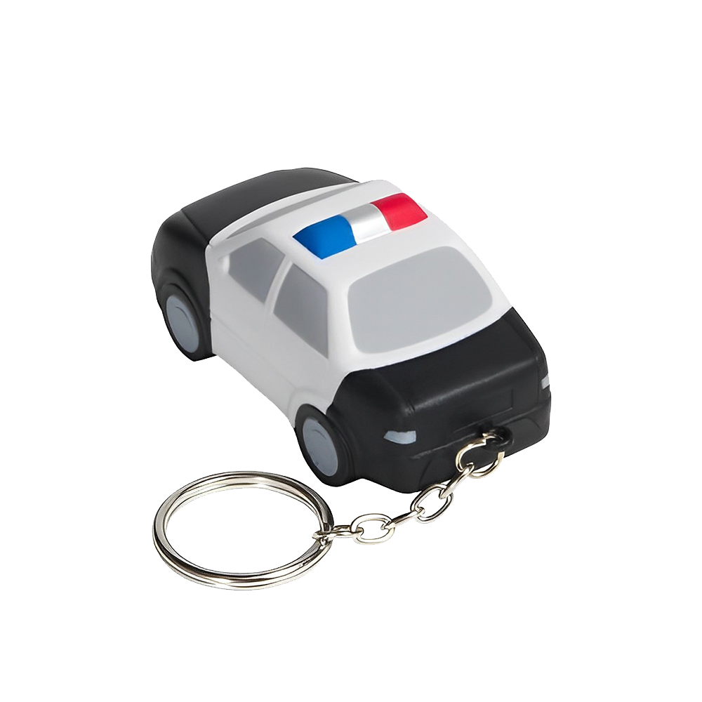 Police Car Stress Reliever Key Chain Innovative