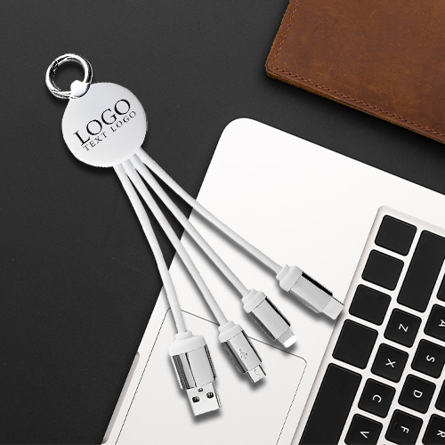 Promotional 3 in1 USB Cable Key Chains