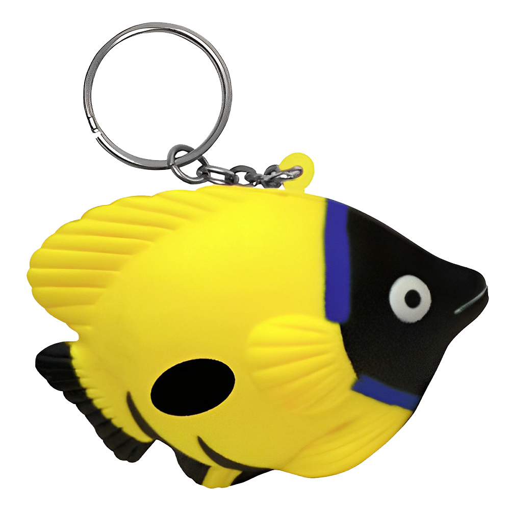 Tropical Fish Stress Reliever Key Chain Advertising
