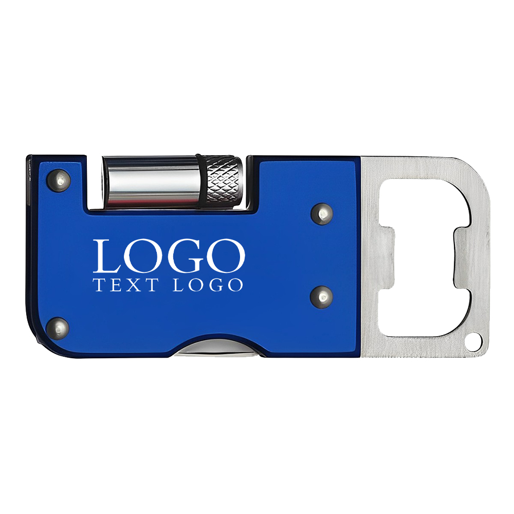 Pocket 3 In 1 Multi-function Opener Blue With Logo