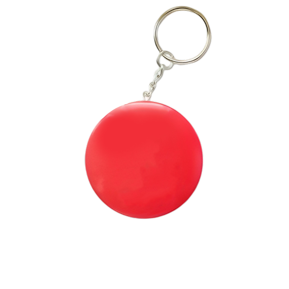 Circle Tinplate Badge Opener Red
