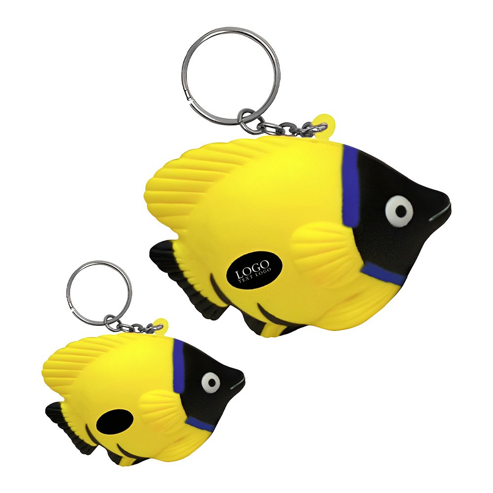 Tropical Fish Stress Reliever Key Chain Marketing