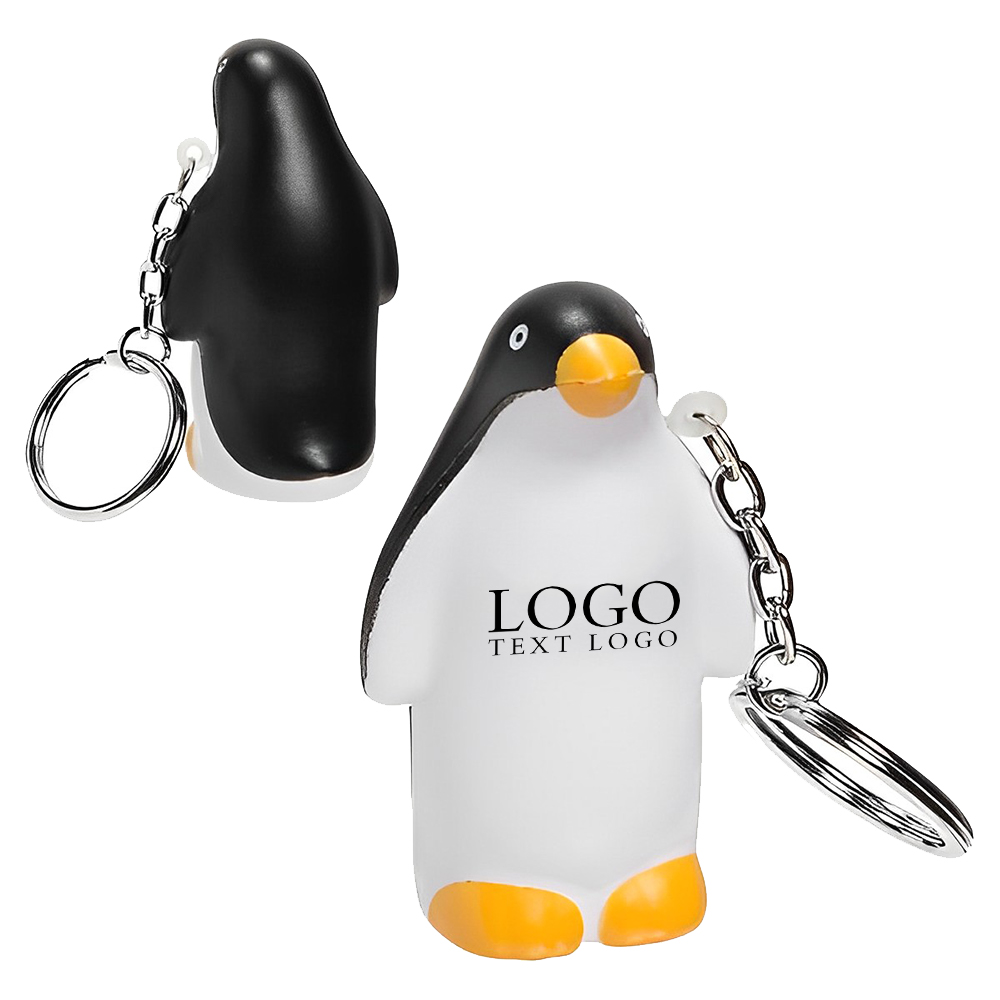 Penguin Stress Reliever Key Chain Innovative