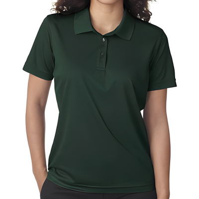  Ladies' Cool & Dry Mesh Pique Short-Sleeve Polo Shirts   