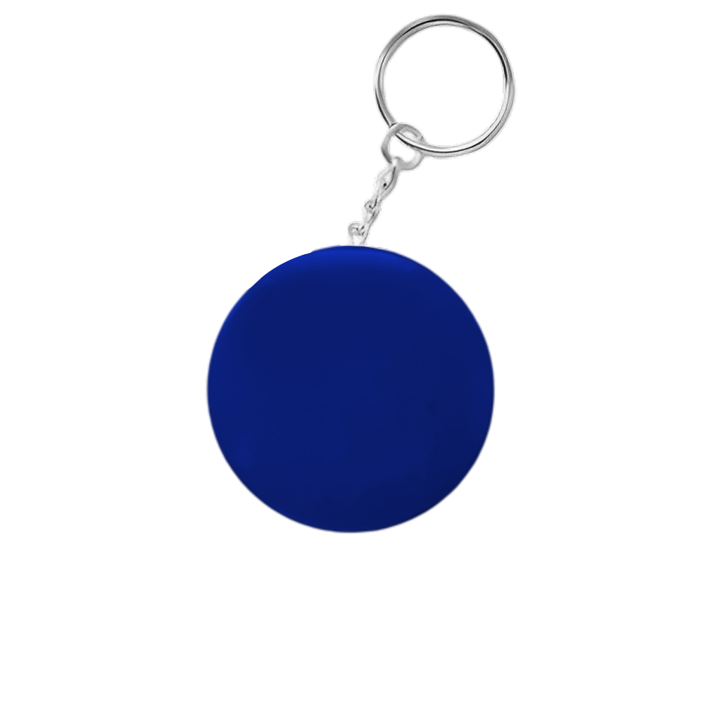 Circle Tinplate Badge Opener Blue