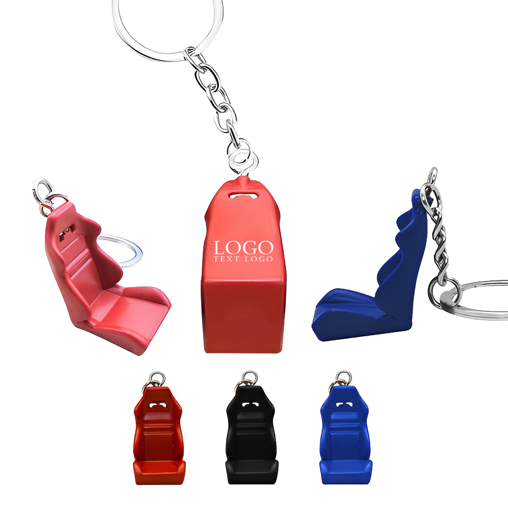 Car Seat Keychain Group With Logo
