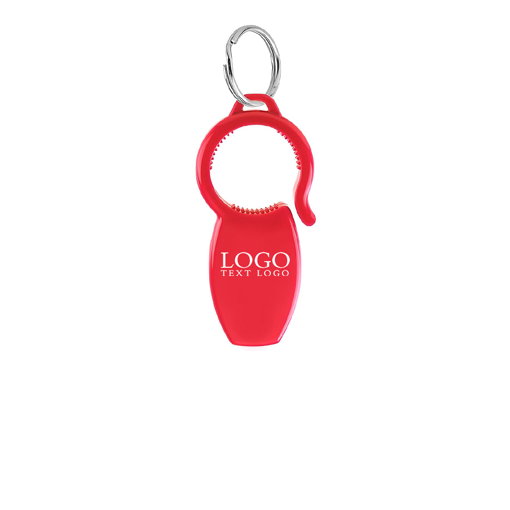 Colored Triple Banger Bottle Opener Red With Logo