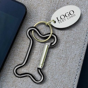 Promo Dog Bone Carabiner Key Chain
