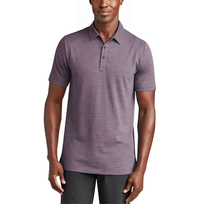 TravisMathew Auckland Slub Polo Short Sleeve Shirts