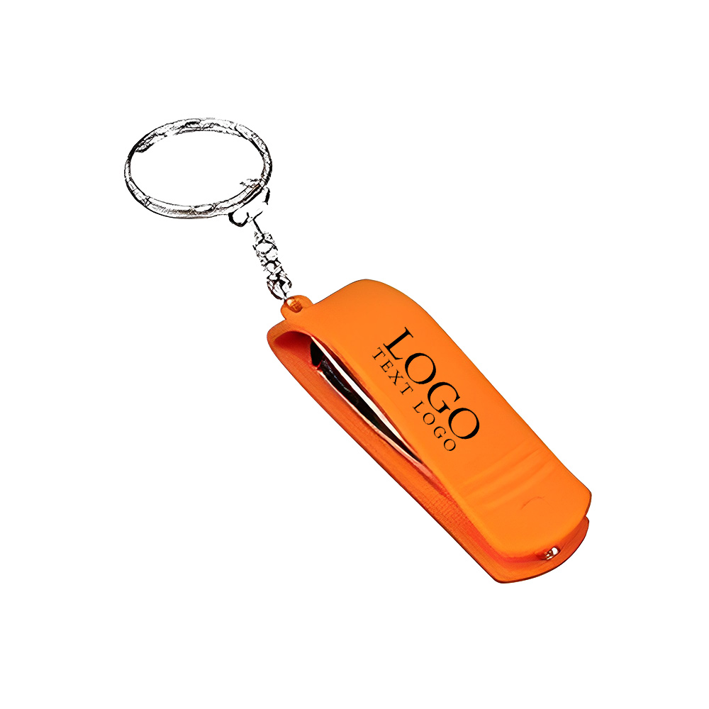 Violet Nail Clippers Orange With Logo