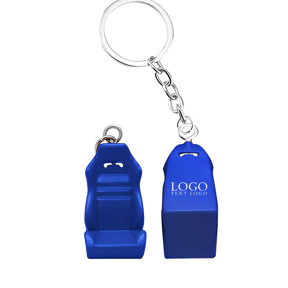 Car Seat Keychain img Blue With Logo