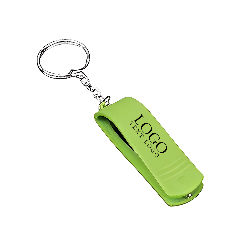 Violet Nail Clippers Green With Logo