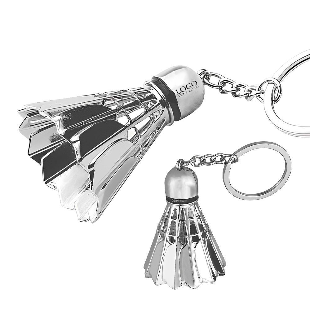 Badminton Key Ring img with Personalization Options