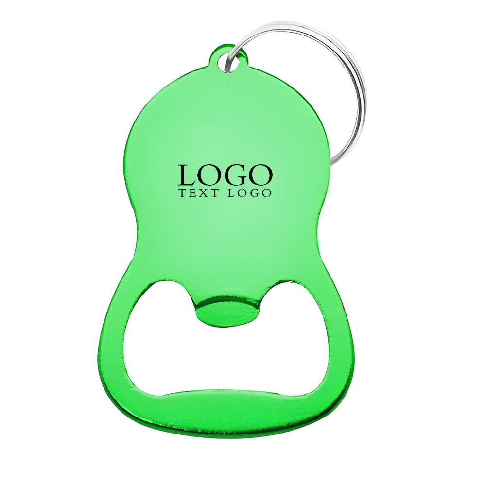 Alfa Aluminum Bottle Opener img Green  With Logo