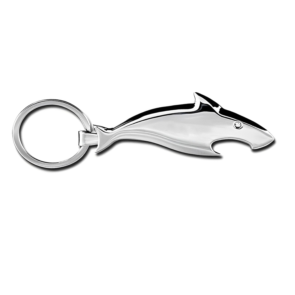 Shark Shaped Bottle Opener Keychain Best-selling