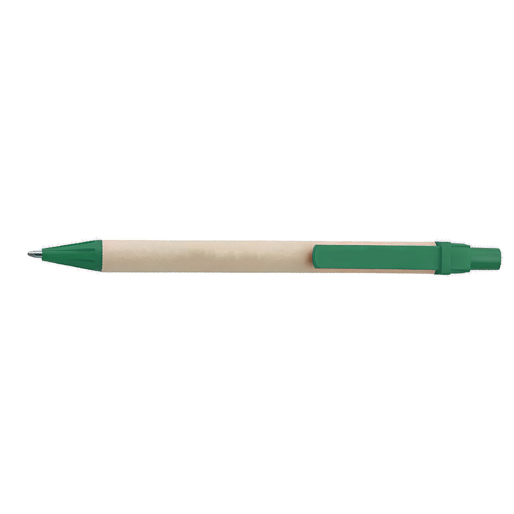 Retractable Ballpoint Pen Green