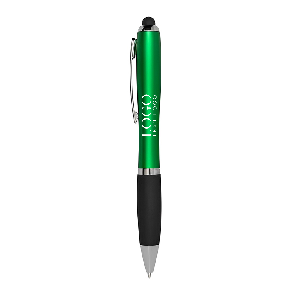 Lightup Logo Stylus Pen Logo Green
