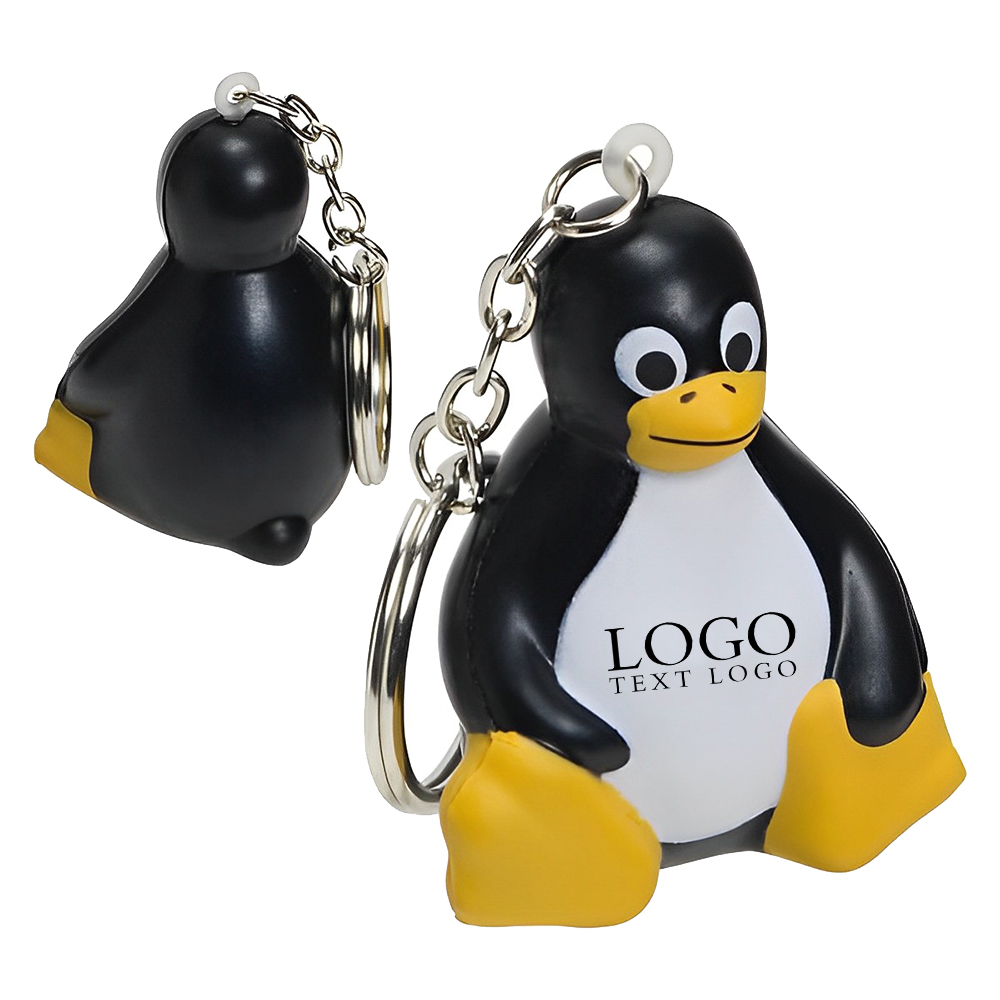Sitting Penguin Stress Reliever Key Chain Best-selling
