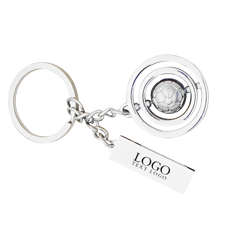 Soccer Metal Keyring Premium