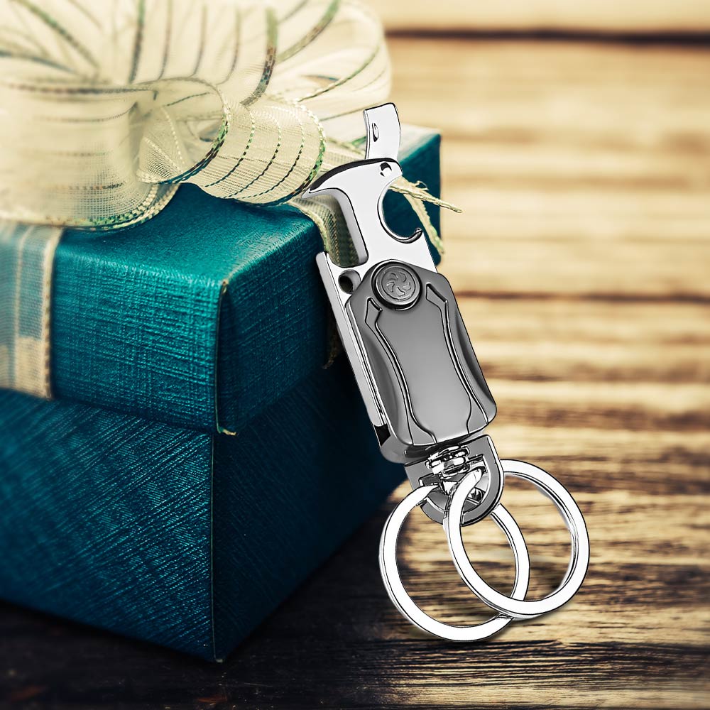 Men's Multifunctional Bottle Opener Keychain Free Shipping