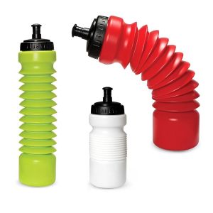 Custom Accordion 28 Oz Plastic Water Bottles