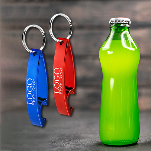 Personalized Aluminum Bottle Opener Keychains