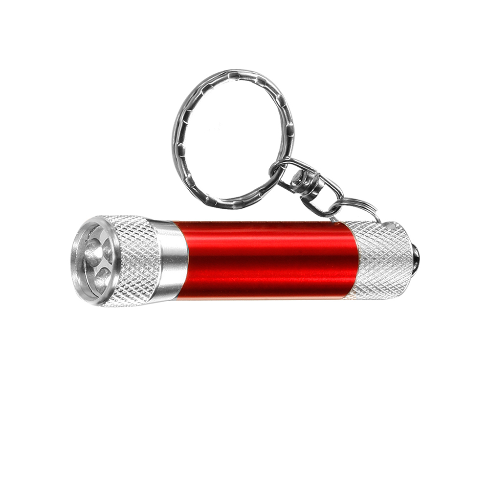 LED Flashlight Keychains Red