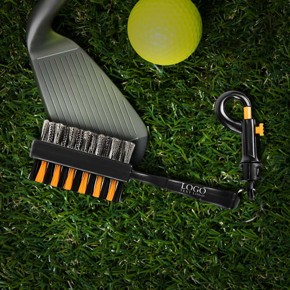 Golf Club Brush With Hook Group Logo