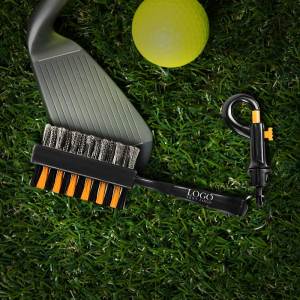 Golf Club Brush Keychains with Hook