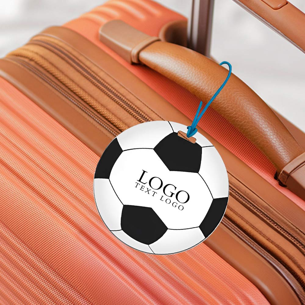 Custom Soccer Luggage Tag 1000