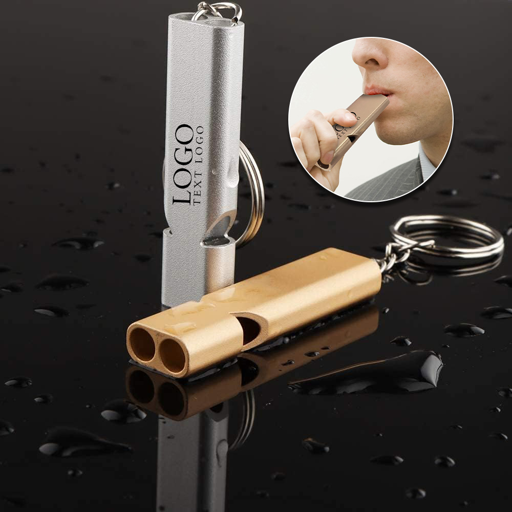 Emergency Survival Whistle Keychain Background 1000